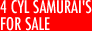 4 cyl suzuki samurai for sale